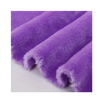 맞춤형 색상 100D 가닥 카운트 코랄 류 천 피자마 300gsm 더블 얼굴