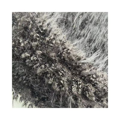 롱파일 가짜 털 천 1200gm 톱 염색 패턴