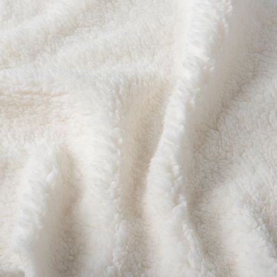 겨울 코트를 위한 폴리에스터 셰르파 부리 직물 재킷 부리 300-500g/m 너비 58/60