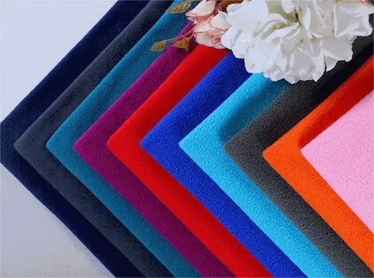 100% 폴리에스터 마이크로 폴러 펄스 직물 류닝 후디 안티 필링 220 GSM