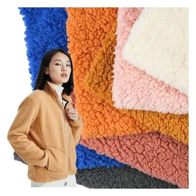 100% 재활용 폴리에스테르 셰르파 의류 의류 의류 가공 의류 겨울 코트 의류