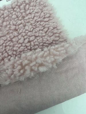 부드럽고 따뜻 한 58/60 "중량 폴리에스터 셰르파 털 가공