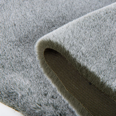 화이트 톱 컬러 프린팅 밍크 토끼 털 가재 의류 133×100 밀도 및 부드러운