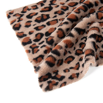플러시 가짜 토끼 털 가죽 코트 스카프 신발 가방 담요 인 인기 Zebra 인쇄