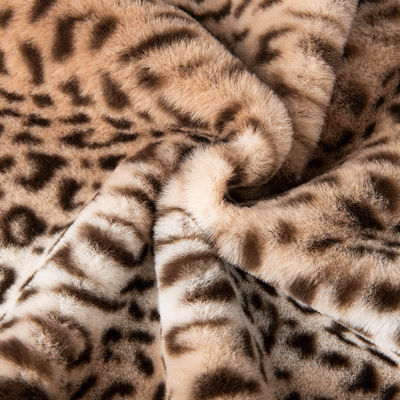 플러시 가짜 토끼 털 가죽 코트 스카프 신발 가방 담요 인 인기 Zebra 인쇄