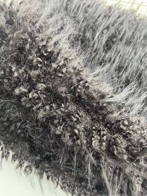 롱파일 가짜 털 천 1200gm 톱 염색 패턴