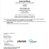 중국 Cixi Can Textile Co., Ltd. 인증